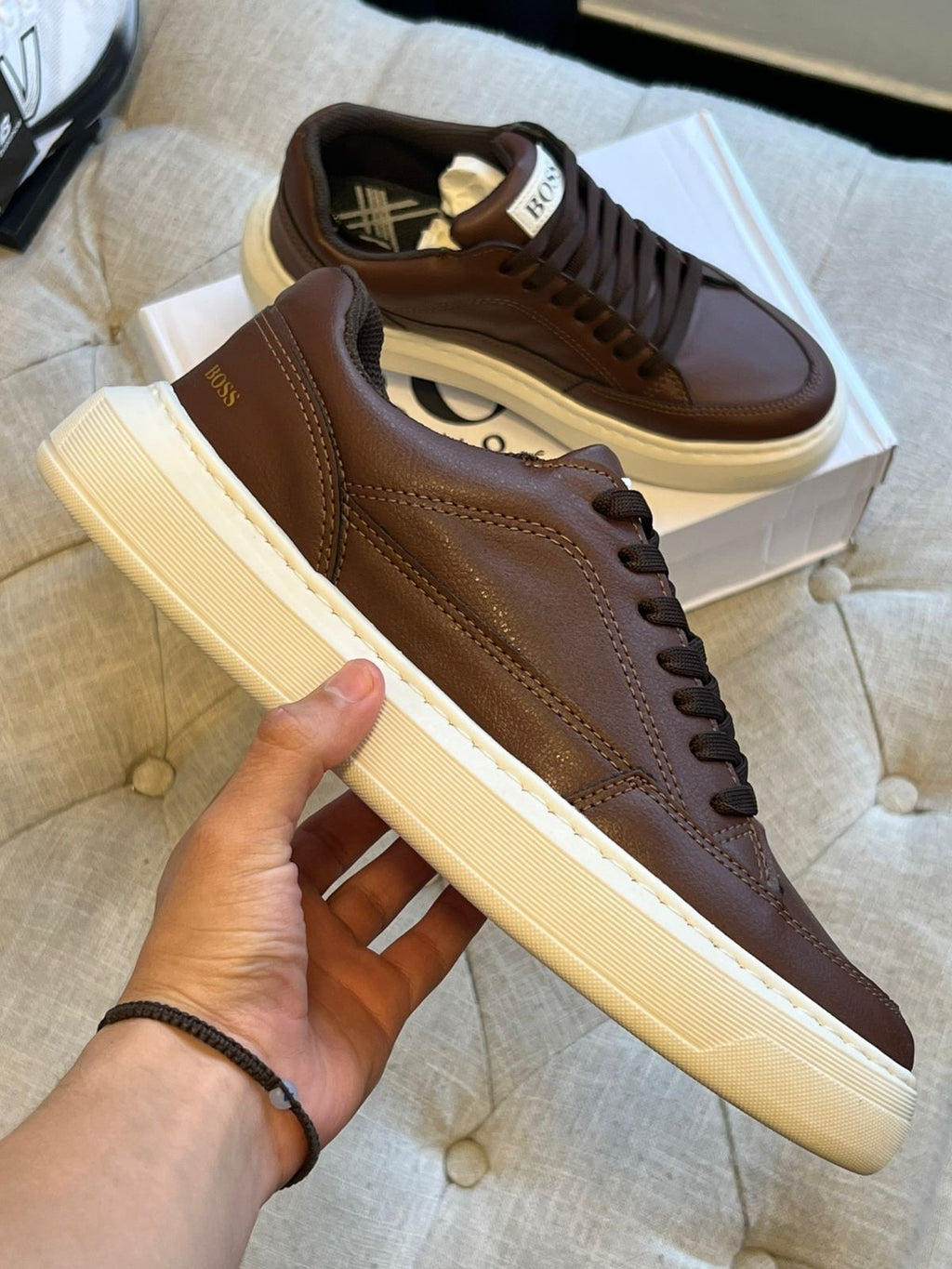 Zapatilla Roma Bss Marrón