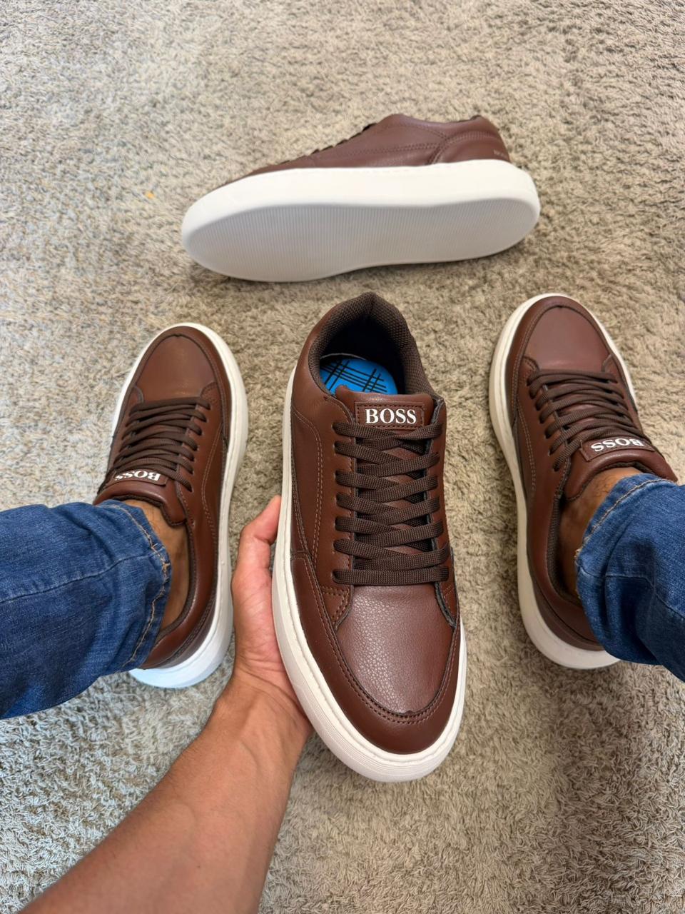 Zapatilla Roma Bss Marrón