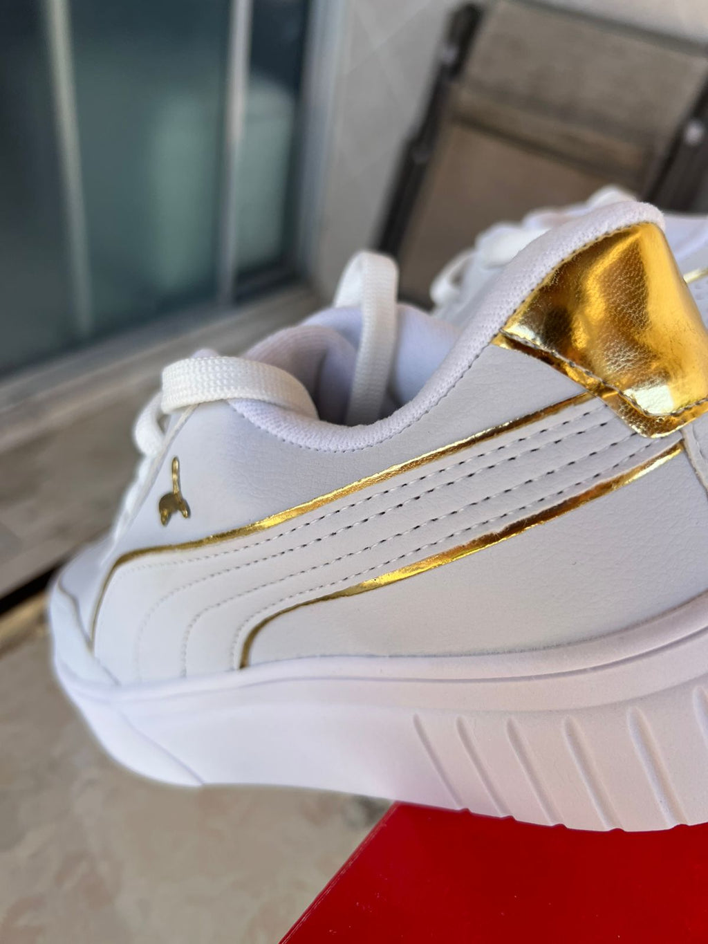 Zapatilla Roma PM Dorada