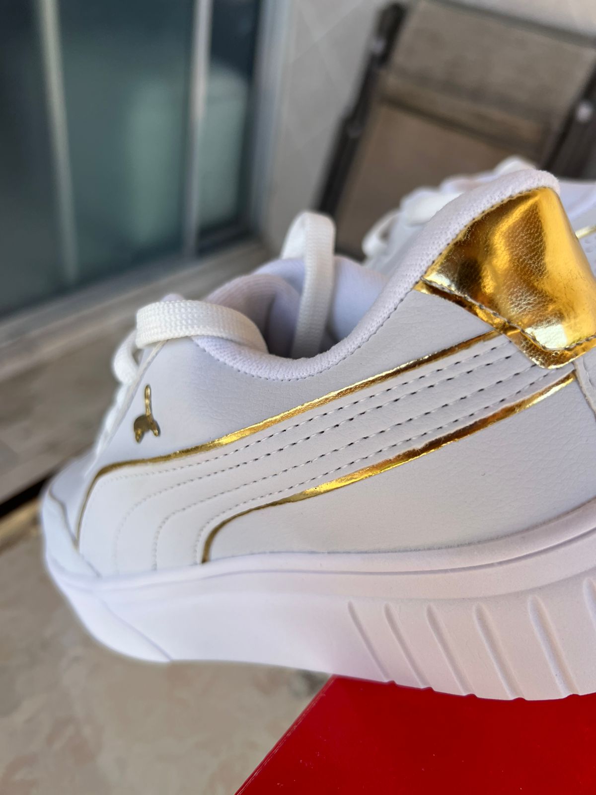 Zapatilla Roma PM Dorada